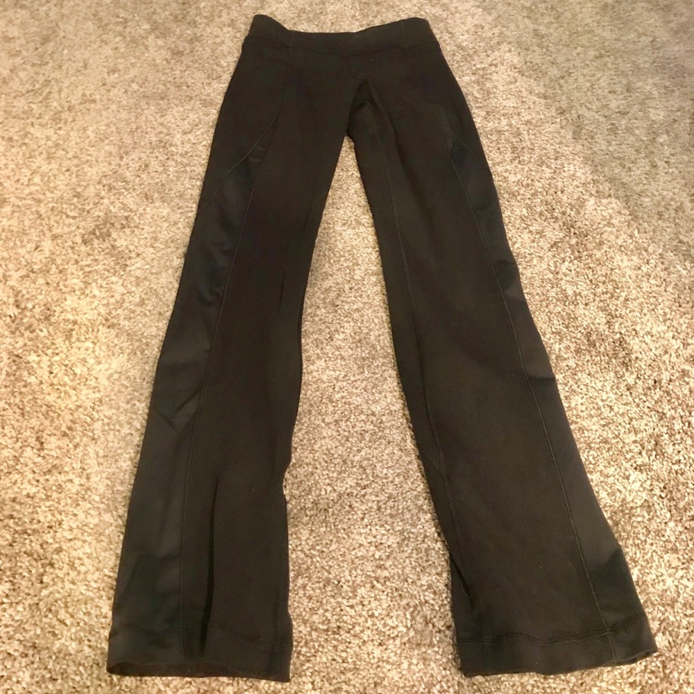 Lululemon straight to the studio pant in black